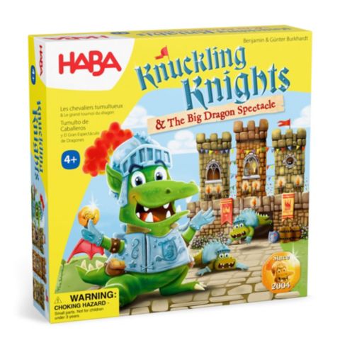 Детская настольная игра Haba Knuckling Knights Strategy Board Game with Secret Doors, Ages 4+, цвет: Mutli