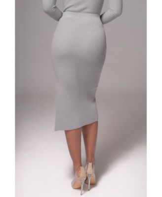 Women's Grey Cardinal Essential Knit Skirt