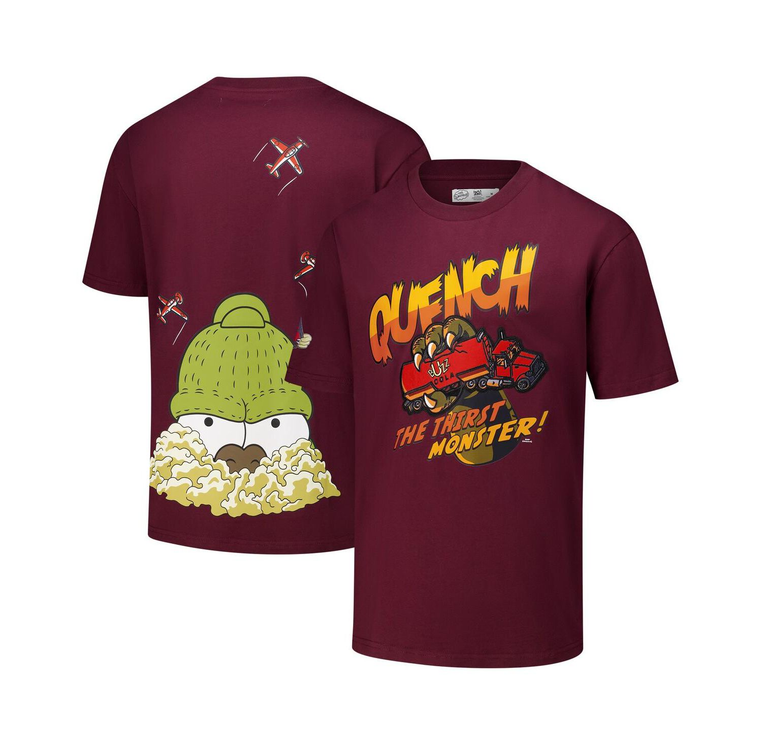 Men's Wine The Simpsons Quench T-Shirt