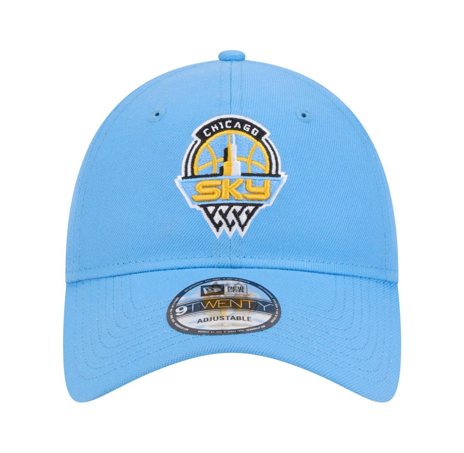 Men's and Women's Sky Blue Chicago Sky Core Logo 9TWENTY Adjustable Hat