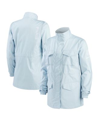 Nike - Women's Light Blue Paris Saint-Germain M65 Woven Full-Zip Jacket