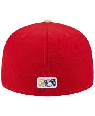 Men's Red Harrisburg Senators Theme Nights Harrisburg Mayflies 59FIFTY Fitted Hat
