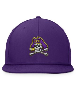 Men's Purple ECU Pirates Fundamental Snapback Hat