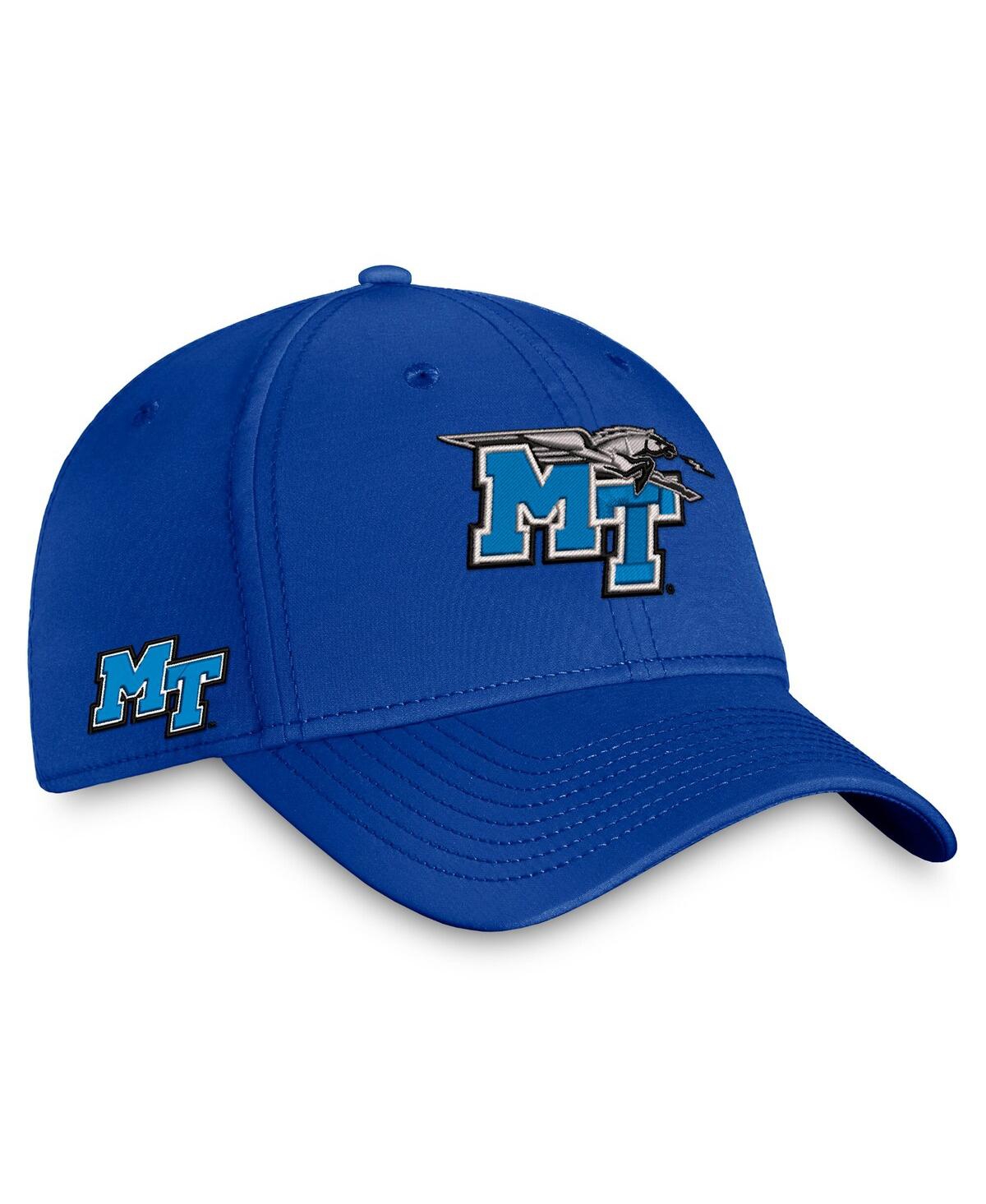 Top Of The World Men's Royal Mtsu Blue Raiders Reflex Flex Hat