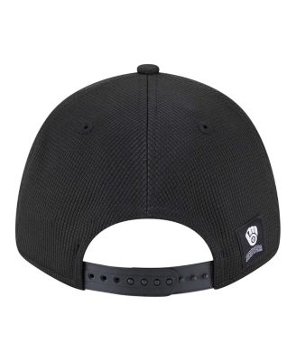 Men's Black Milwaukee Brewers Pivot 9FORTY Adjustable Hat