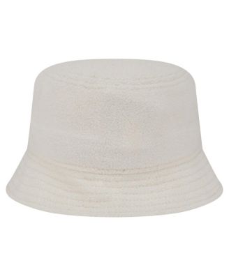 Women's White Chicago Cubs Chrome Cozy Bucket Hat