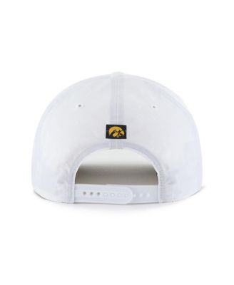 Men's White Iowa Hawkeyes Condor Hitch Brrr Adjustable Hat