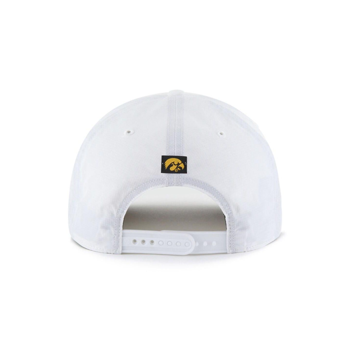 Мужская кепка '47 Brand White Iowa Hawkeyes Condor Hitch Brrr Adjustable Hat — фото 3