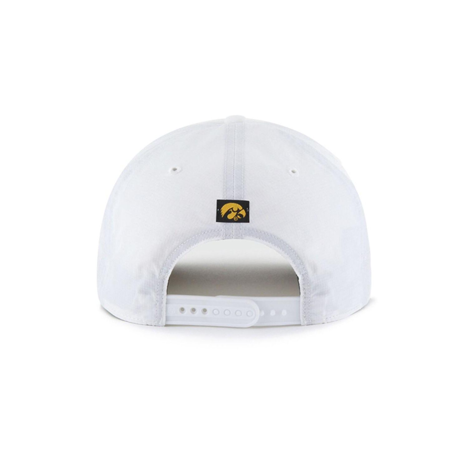 Men's White Iowa Hawkeyes Condor Hitch Brrr Adjustable Hat