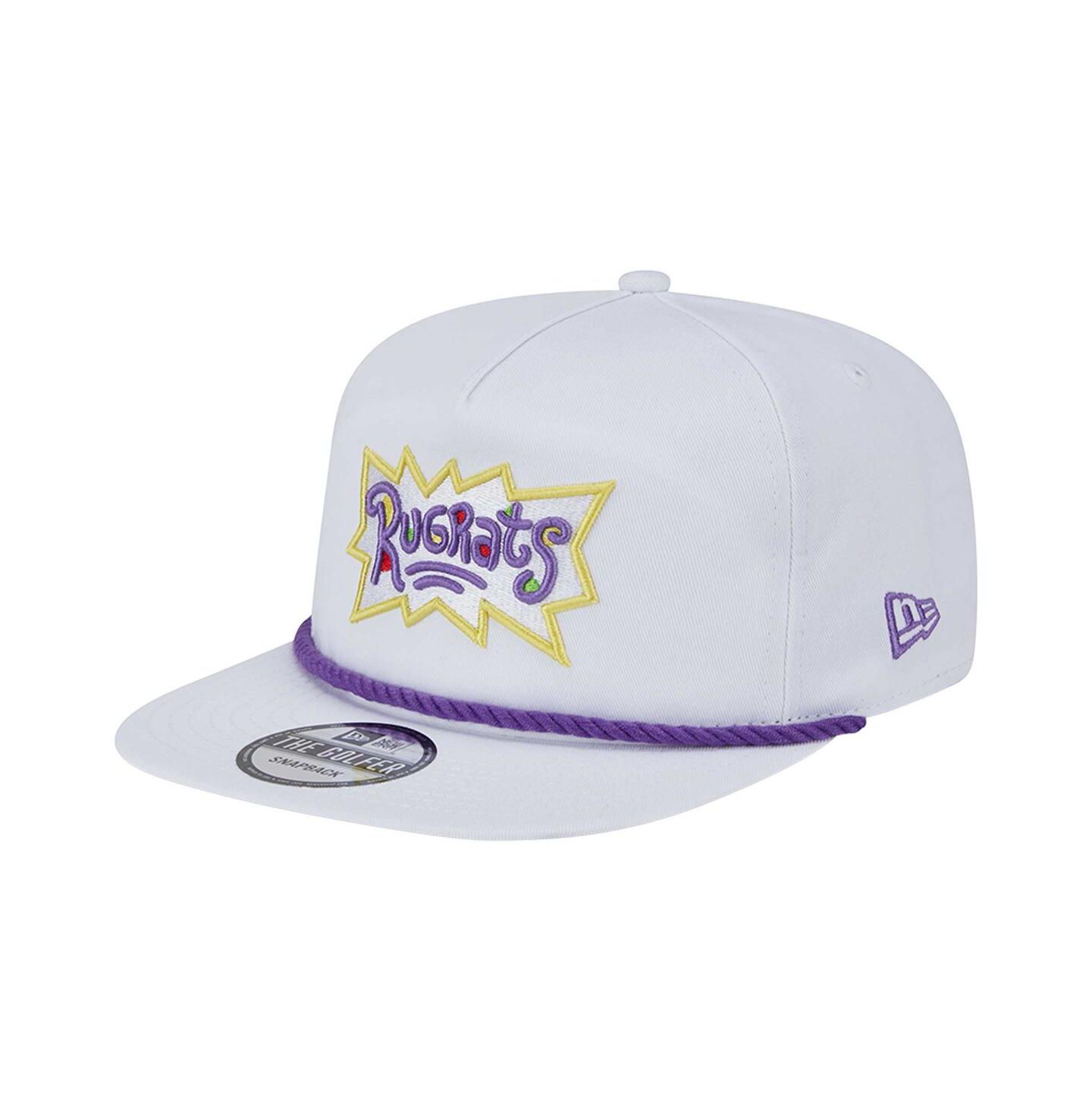 Мужская кепка New Era White Rugrats Golfer Snapback Hat — фото 3