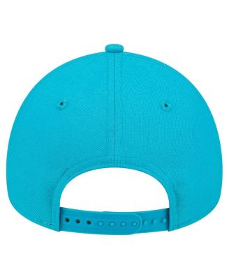 Men's Aqua Miami Dolphins A-Frame 9FORTY Adjustable Hat