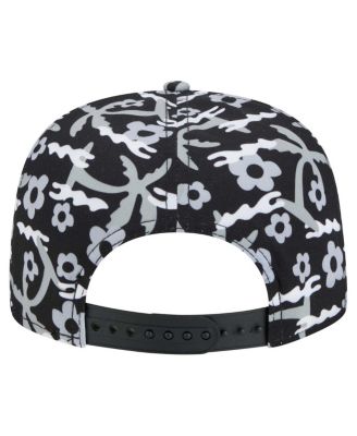 Men's Black Las Vegas Raiders Wakey Wakey Golfer Snapback Hat