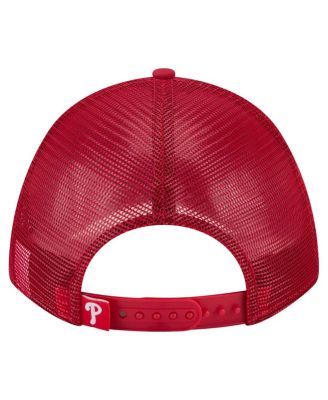 Men's Red Philadelphia Phillies Minimalist 9FORTY A-Frame Adjustable Hat