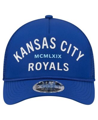 Men's Royal Kansas City Royals Minimalist 9FORTY A-Frame Adjustable Hat