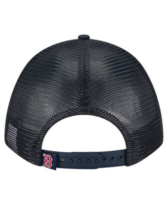 Men's Navy Boston Red Sox Minimalist 9FORTY A-Frame Adjustable Hat