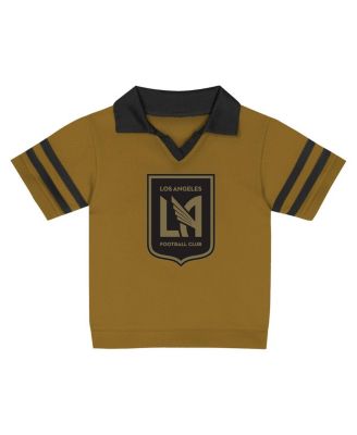 Toddler 2-Piece Gold LAFC Charming Dude Top and Shorts Set