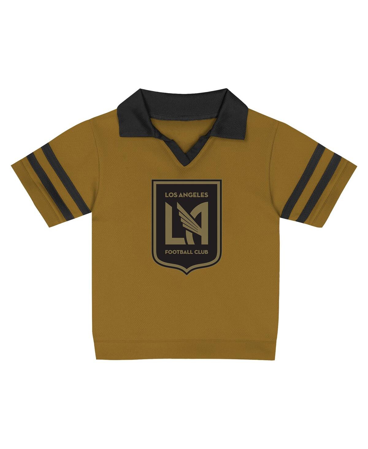 Outerstuff Toddler Gold Lafc Charming Dude Top Short Set