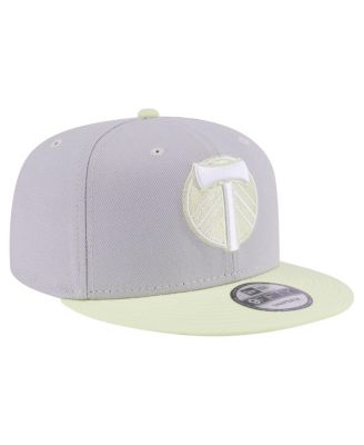 Men's Gray Portland Timbers Color Pack Two-Tone 9FIFTY Snapback Hat