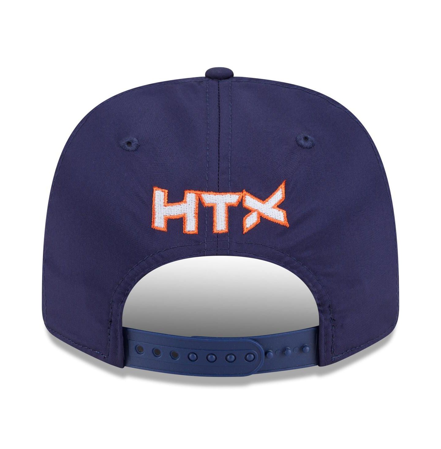 Мужские головные уборы New Era Navy Houston Astros 2025 City Connect Fan Pack 9SEVENTY Adjustable Hat — фото 4