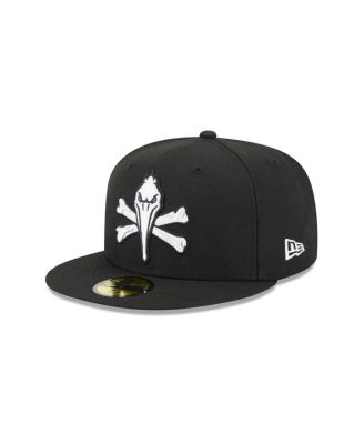New Era - Men's&nbsp; Black Myrtle Beach Pelicans Theme Nights 59FIFTY Fitted Hat
