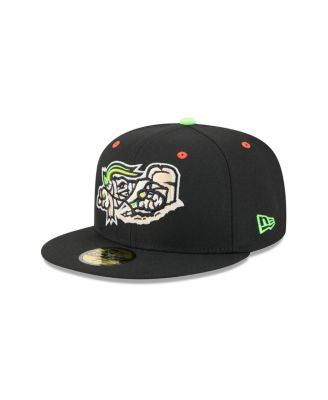 New Era - Men's&nbsp; Black Jacksonville Jumbo Shrimp Theme Nights 59FIFTY Fitted Hat