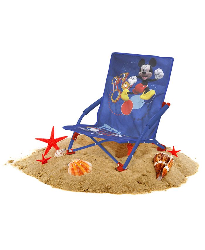 Furniture Disney Mickey Mouse Kids Folding Lounge Chair Quick
