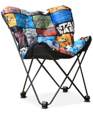 Furniture - Idea Nuova Star Wars Butterfly Chair, Quick Ship
