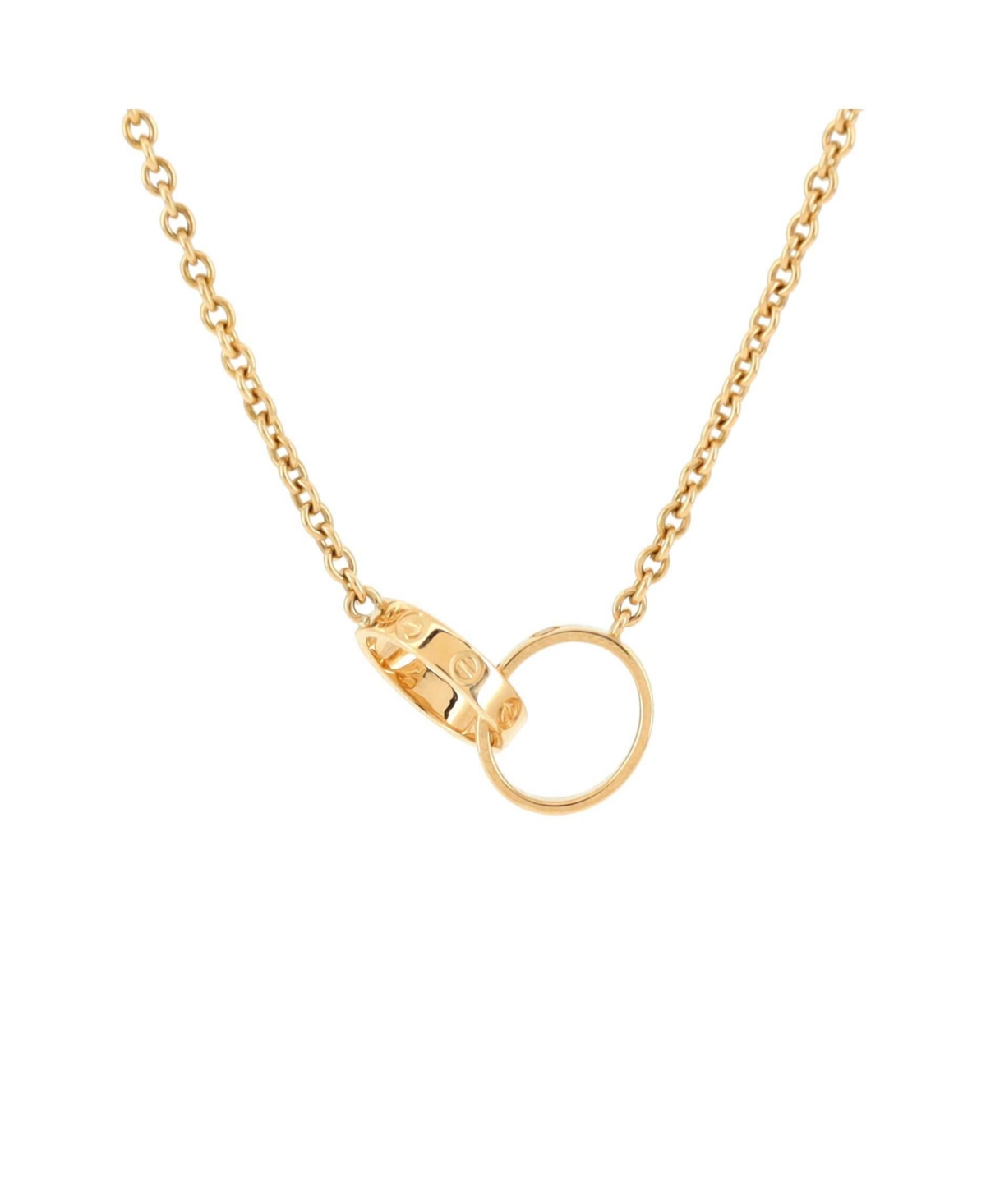 Love Interlocking Necklace 18K Gold - 18k gold