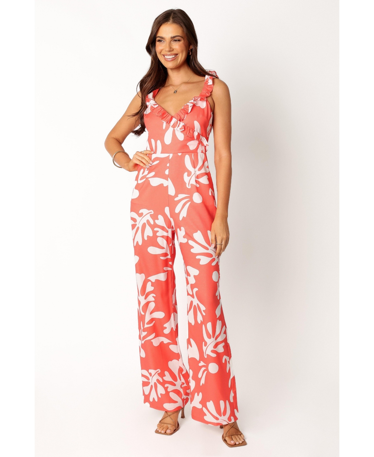 Women's Payton Jumpsuit - Orange