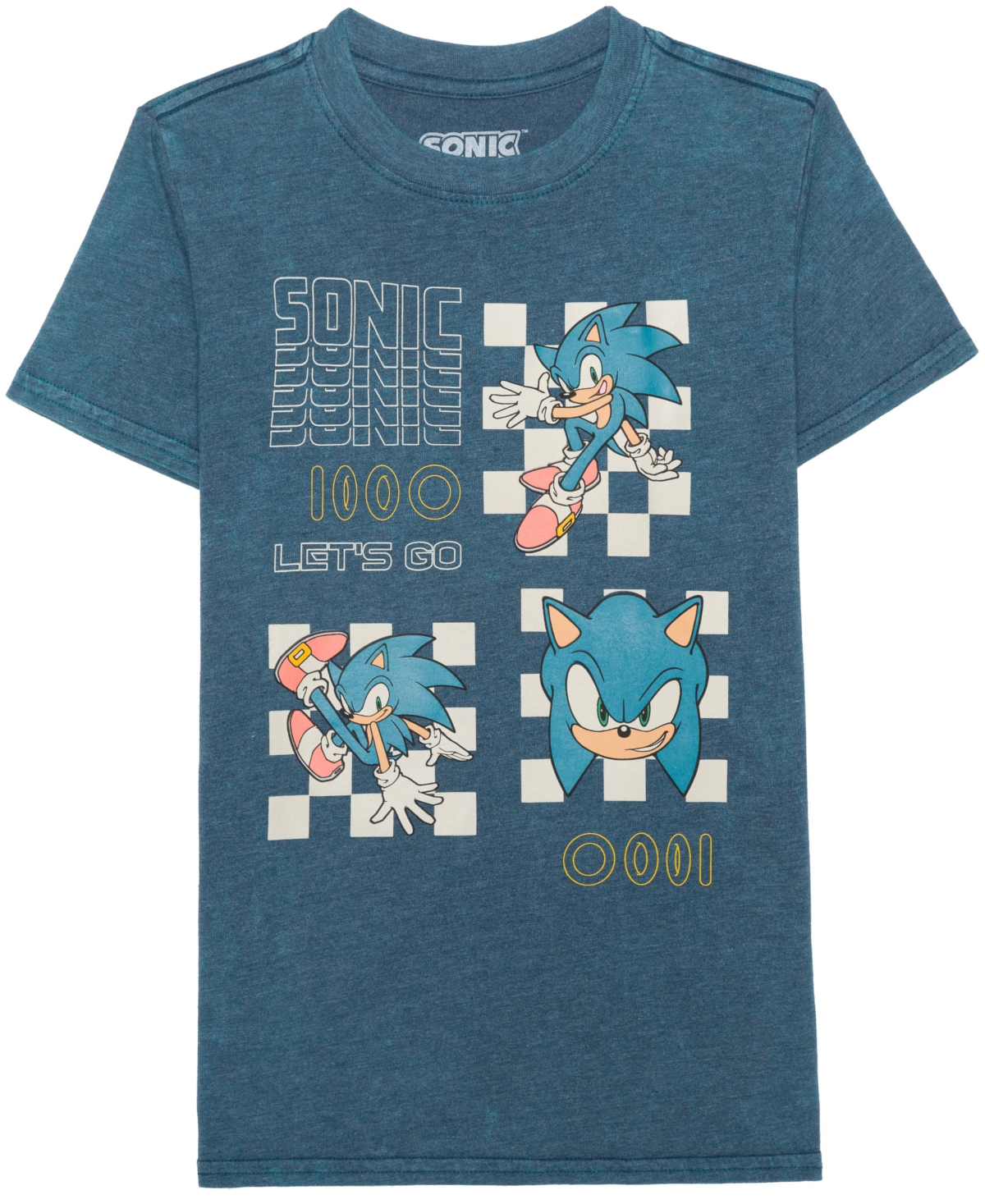 Sonic Little & Big Boys Short Sleeve T-shirt
