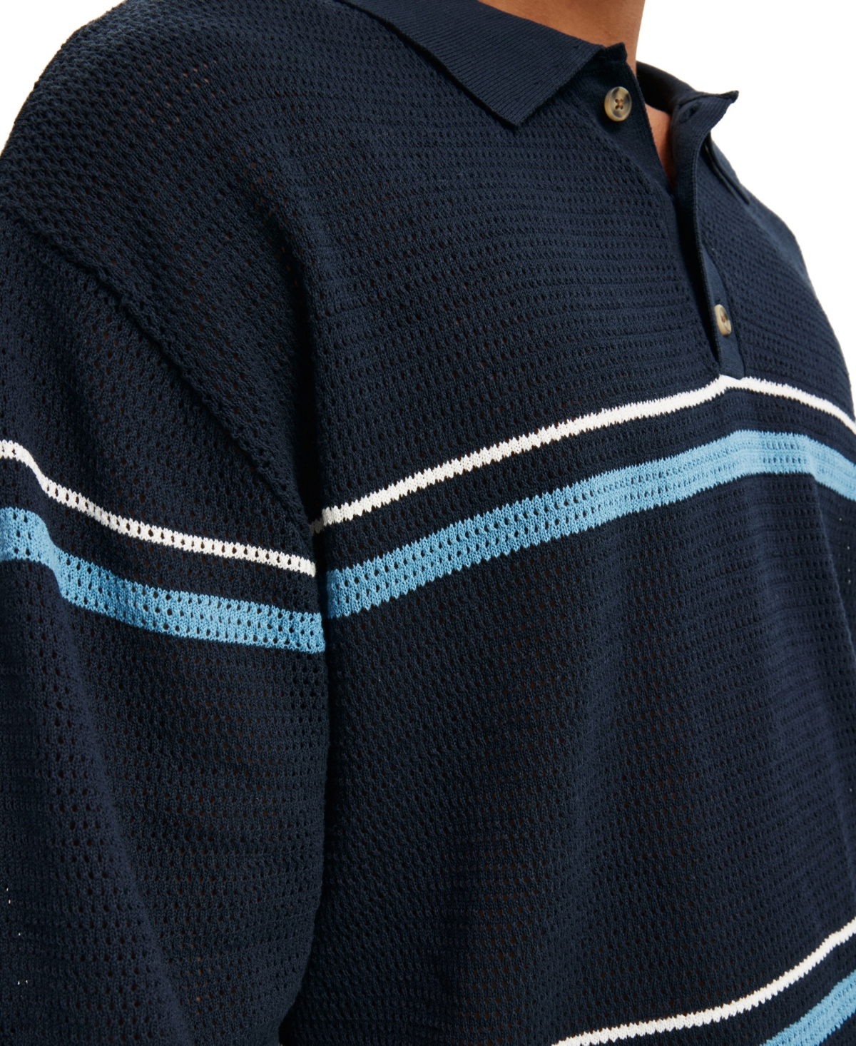 COTTON ON MEN'S KNITTED POLO SHIRT 