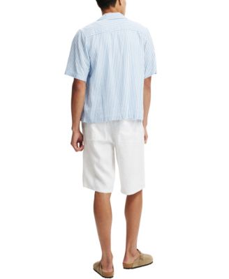 Men's Baggy Linen Shorts
