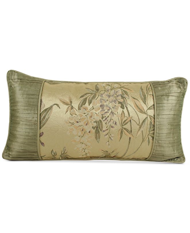 Croscill CLOSEOUT! Iris 22&quot; x 11&quot; Boudoir Decorative Pillow & Reviews - Decorative & Throw ...