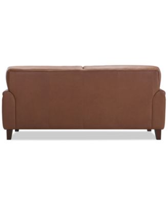 Ashlinn 82" 2 Seat Leather Sofa, Exclusively at Macy's
