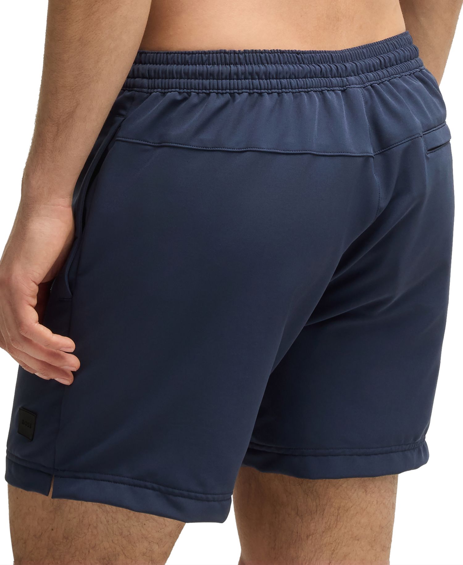 Men's Logo Badge Swim Shorts
