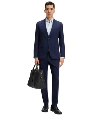 Men's Performance-Stretch Slim-Fit Dress Shirt