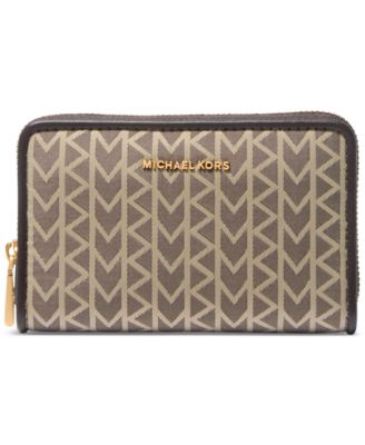 Jet Set Small Zip Around Card Case