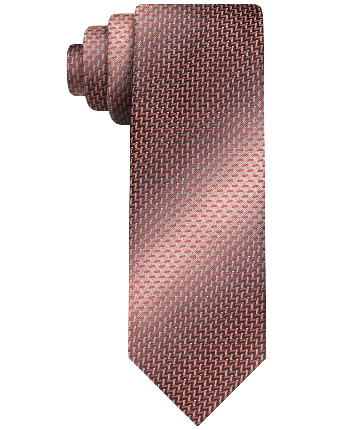 Men's Classic Textured Neat Tie - Green