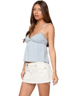 Women's Orietta Striped Babydoll Top