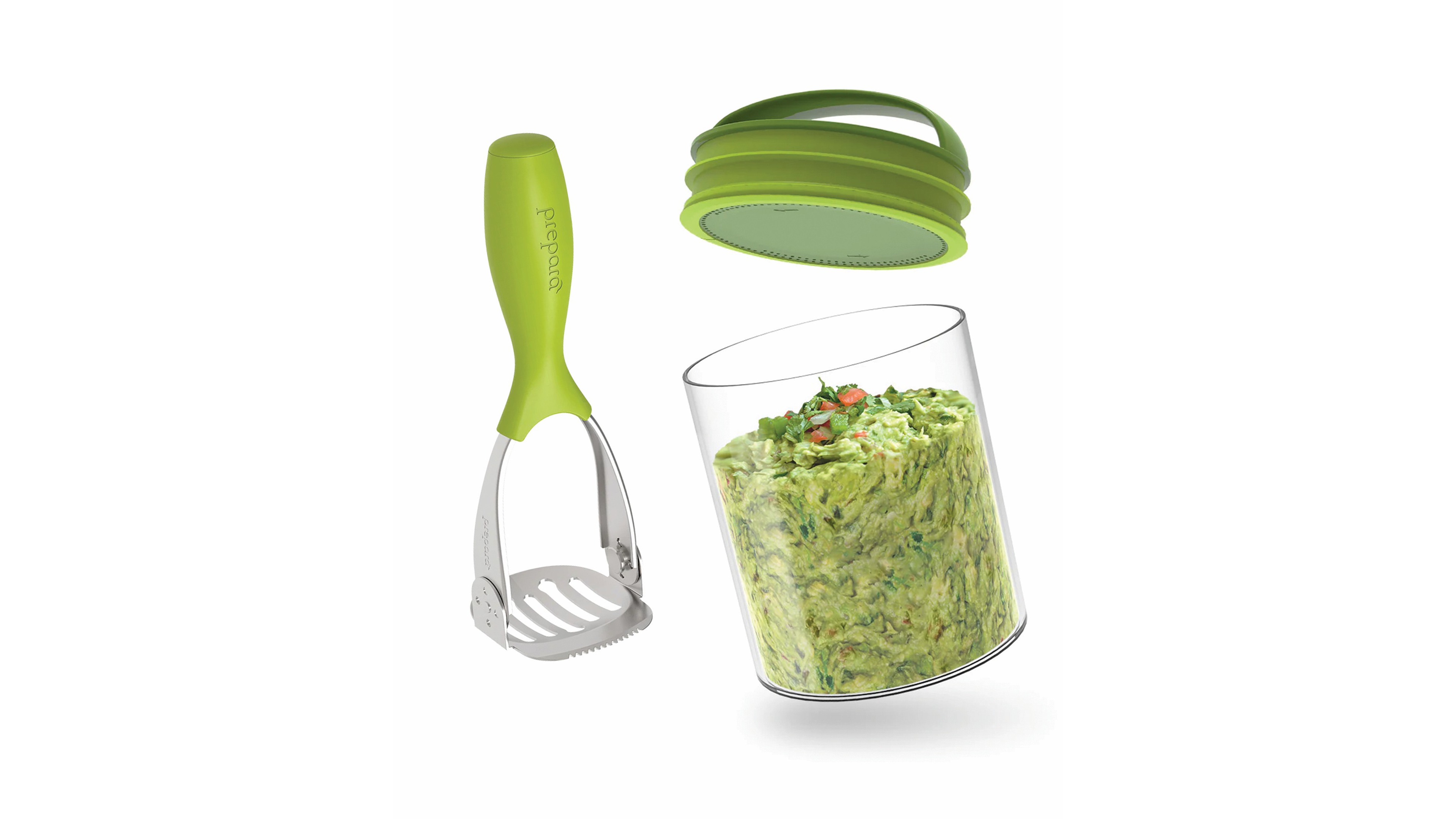 Prepara 2-Piece Guac Savor Avocado Flip Masher Bundle