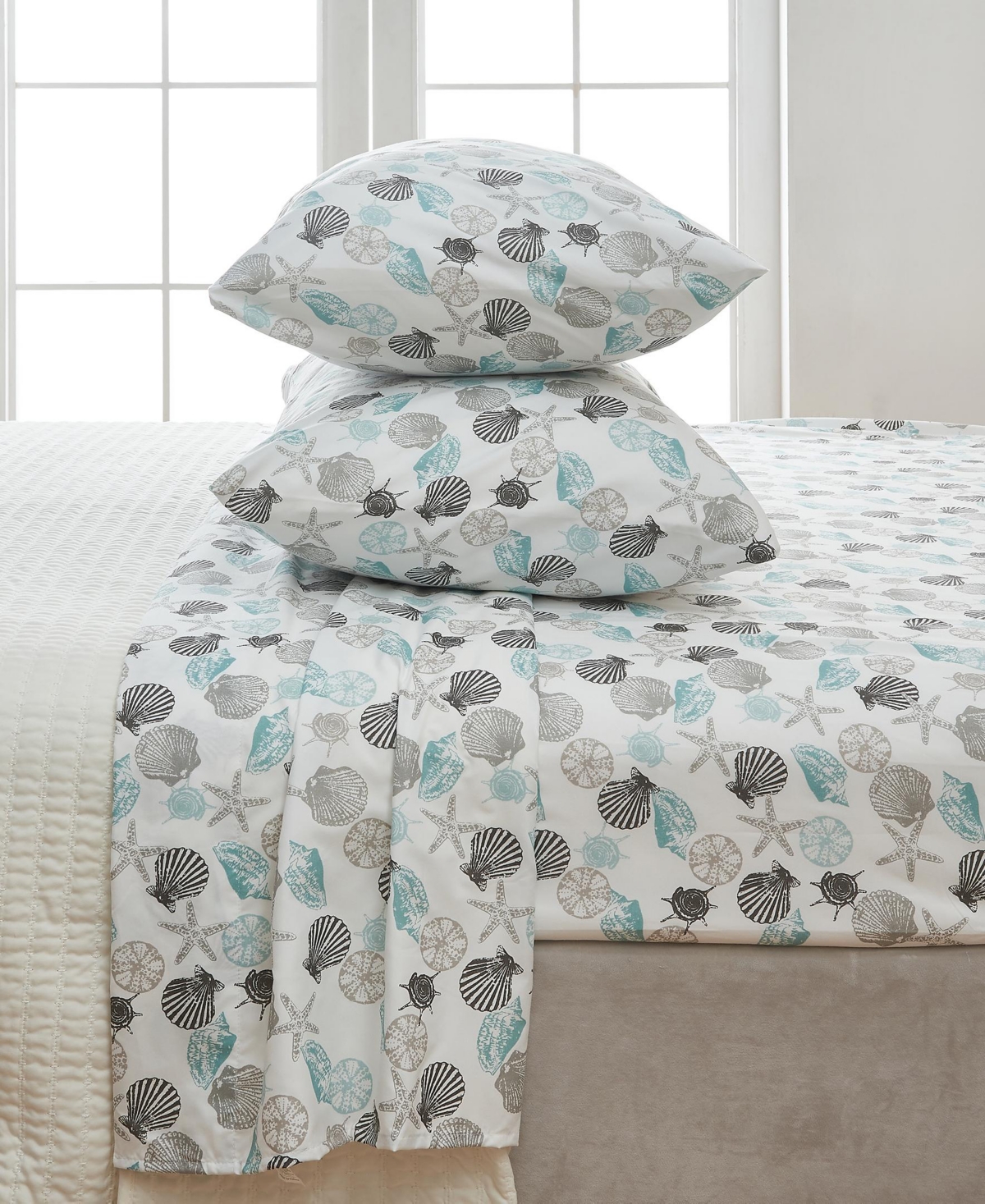 Linery & Co. Ultra-Soft Coastal-Inspired Brushed Microfiber Sheet Set