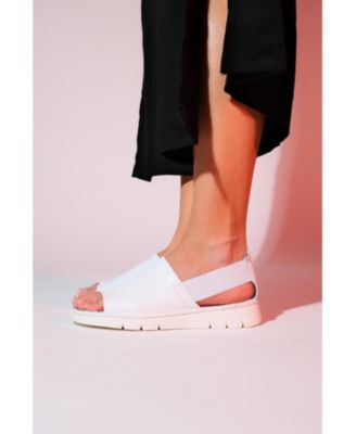 Londoi Elastic Strap Leather Sandal (Women)