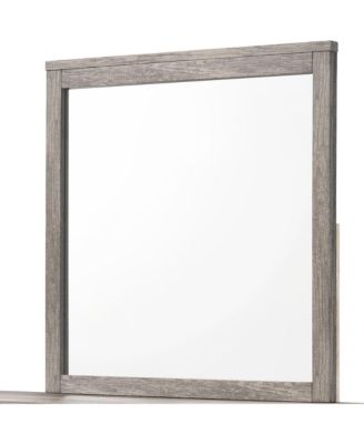 Harmony Wood 5-Drawer Dresser with Mirror