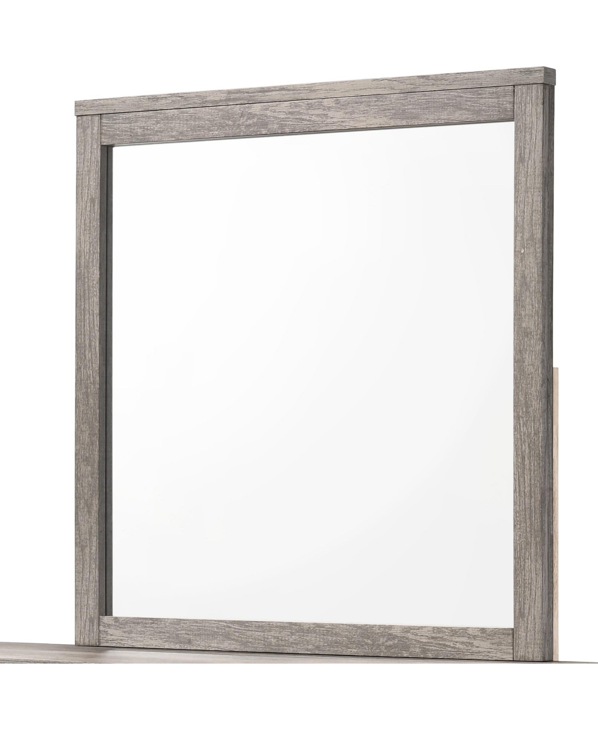 Kings Brand Furniture Harmony Wood 5-Drawer Dresser with Mirror