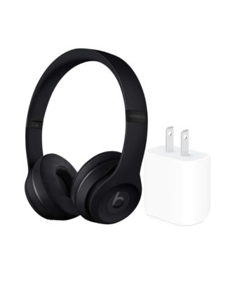 - Solo 3 Wireless On-Ear Headphones + Power Adapter