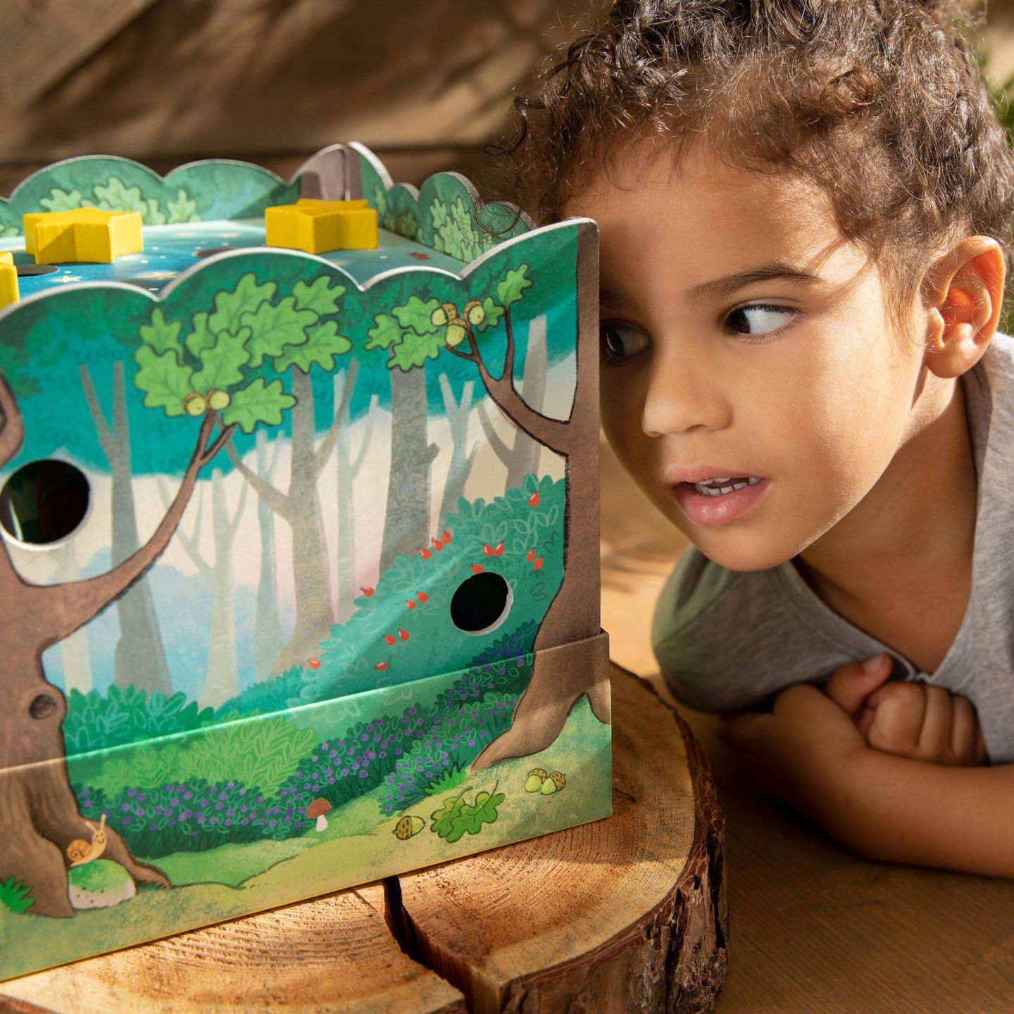 Детская настольная игра Haba Forest Friends 3D Matching & Memory Board Game, Ages 2+, цвет: Mutli — фото 2