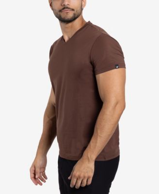 X RAY Big & Tall Basic V-Neck Short Sleeve T-Shirt