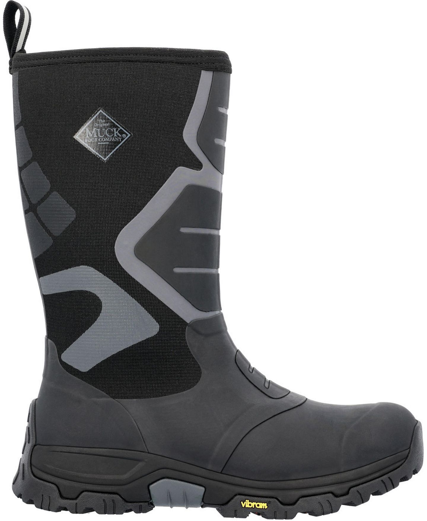 Мужские ботинки MUCK Apex Pro Vibram Arctic Grip All-Terrain Boot, цвет: Чёрный — фото 1