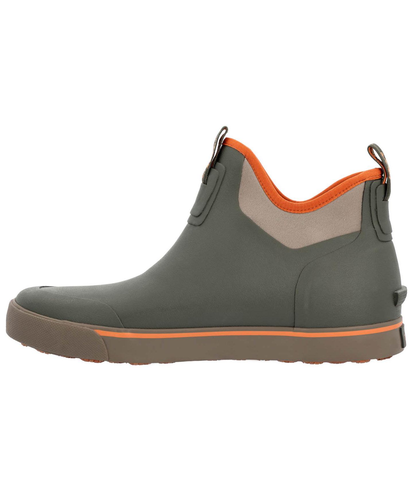Мужские ботинки ROCKY Dry-Strike Waterproof Green and Orange Deck Boot, цвет: Оливковый каменный — фото 6