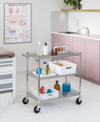 3-Tier NSF-Certified Utility Cart